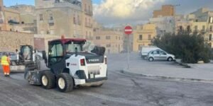 A Trapani iniziano i lavori di manutenzione delle strade cittadine