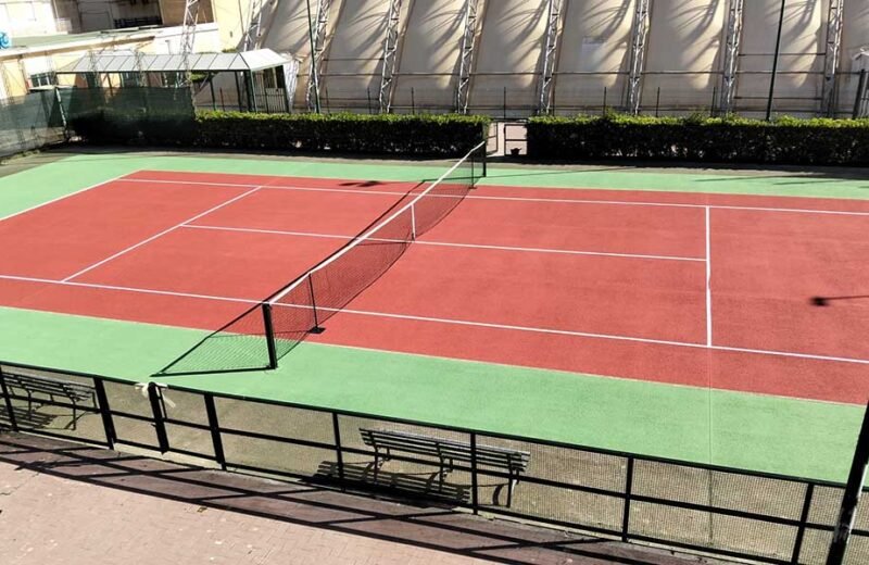 Ultimati i lavori di restyling del campo da tennis della via Giovanni Verga