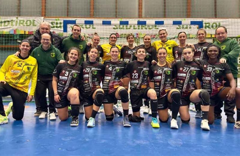 Le Arpie ancora sole al comando: Brixen Sudtirol-AC Life Style Handball Erice 22-34