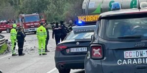 Auto contro cisterna sulla statale Palermo-Agrigento, due i morti