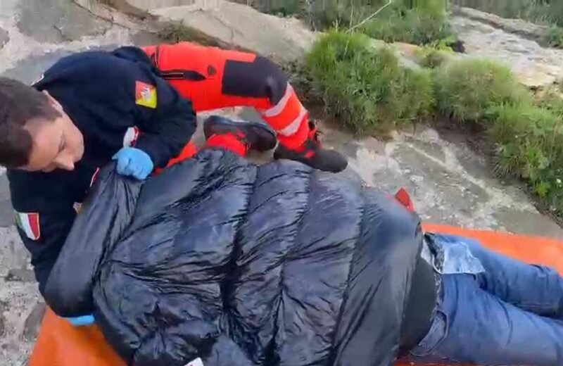 Favignana, sospetto ictus per componente troupe tv: soccorso in elicottero [VIDEO]